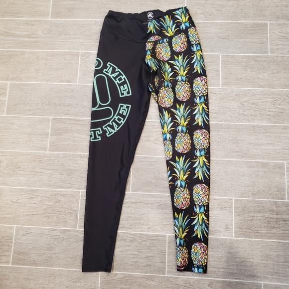 Feed Me Fight Me Pants - Feed Me Fight Me Pinapple Leggings